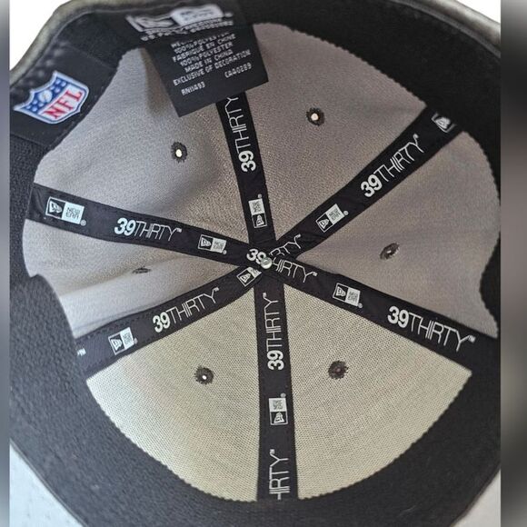 New Era 39Thirty Tampa Bay Buccaneers NFL Stretch Fit Hat Gray Sz S/M NWT - Picture 13 of 13